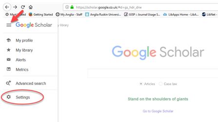 Google Scholar Screenshot