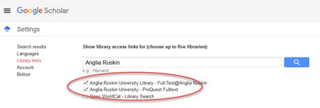 Google Scholar Screenshot